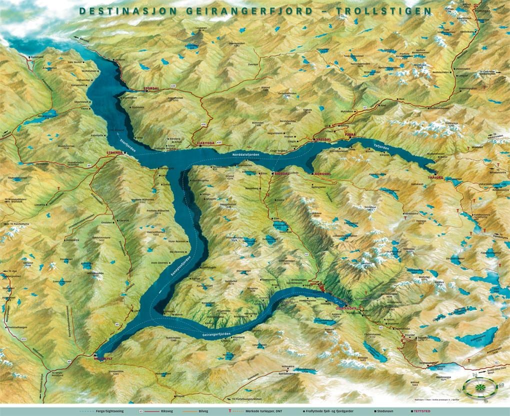 зураг geiranger Норвеги