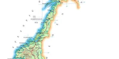 Зураг Норвеги elevation