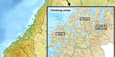 Tromsø Норвеги улс газрын зураг